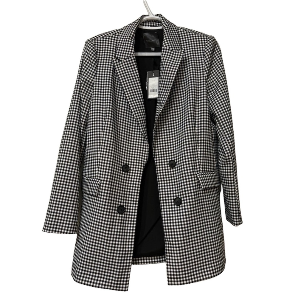 Dynamite 2 pièces outfit jacket and mini skirt - B&W Size US S